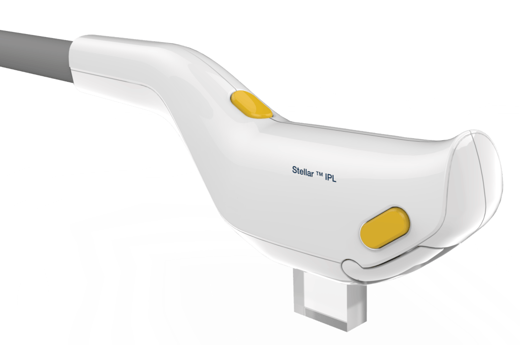 IPL Treatment handle, blank background